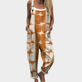 Yolanda | Casual Multifarvet Lommer Jumpsuit