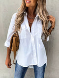 Harper | Klassisk Button-Up Langærmet Skjorte