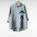 Cassidy | Vintage Chic Kat Print Bluse