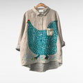 Lenora | Stilfuld vintage-inspireret modebluse