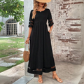 Seraphina | Elegant Flydende Maxi Kjole
