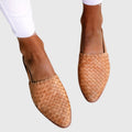 Mariya | Stilfulde Vævede Slip-On Sko