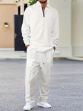 Alfie | Klassisk Zip Sweater og Bukser Sæt