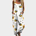 Carmen | Stilfuld Pocket Bee Art Jumpsuit