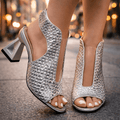 Viviana | Elegant Geometrisk Stil Hæle