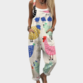Avril | Komfortabel jumpsuit med dyreprint