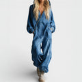 Alice | Langærmet Hoodie Jumpsuit