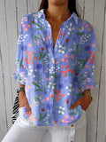 Gloria | Elegant Knap Meadow Bluse