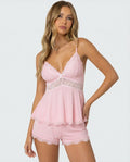 Eliza | Delikat Blonde Camisole Sæt