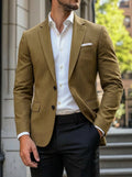 Scott | Casual Standard Fit Enkeltknappet Jakke