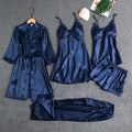 Rosanne | Elegant Fem-delt Pyjamasæt