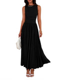 Primrose | Casual Ærmeløs Maxi Kjole