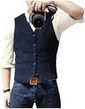 Arthur | Klassisk Herringbone Tweed Vest