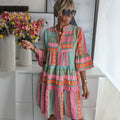 ELARA | BOHEMIAN LUXE TIERED DRESS