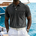 Valerio | Casual Vasket Pocket Polo Shirt