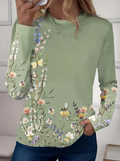 Robyn | Casual Langærmet Blomstret Skjorte