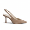 Bella | Leopardprint Spidse Slingback Hæle