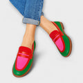 Nyla | Farverige Casual Slip-On Loafers