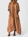 Clarissa | Elegant Oversize Lomme Kjole