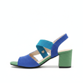 Elara | Krydsrem Blokhæls Pumps
