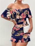 Tamzin | Floral Off-Shoulder Sommerkjole