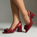 Sylvia | Stilfulde Spidse Slingback Hæle