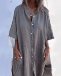 NATALIE | IBIZA STIL SKJORTEKJOLE