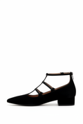 Sorelle | Klassiske Nude Block Heel Pumps
